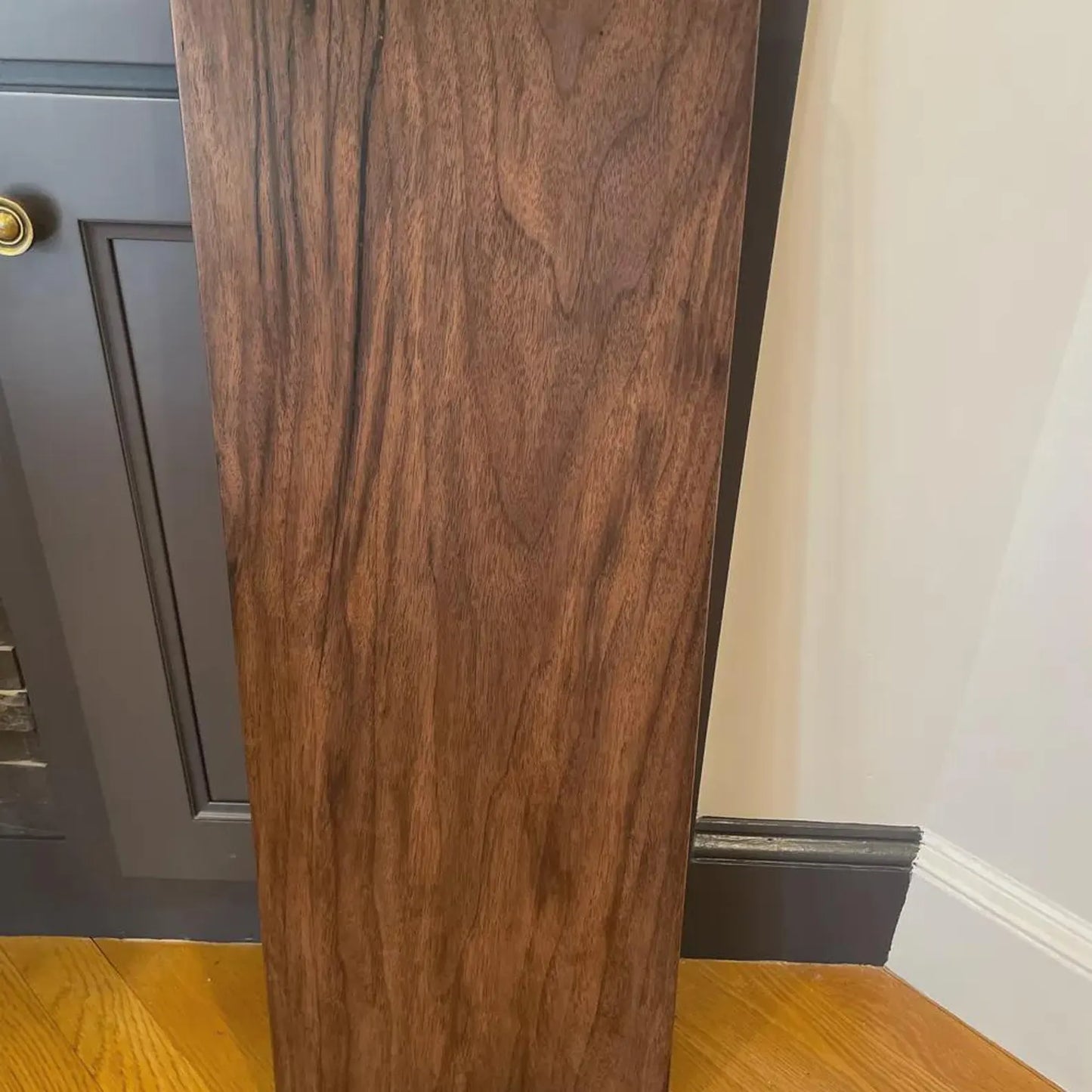 Solid Walnut Floating Shelf: Modern Home Decor, Hidden Metal Bracket