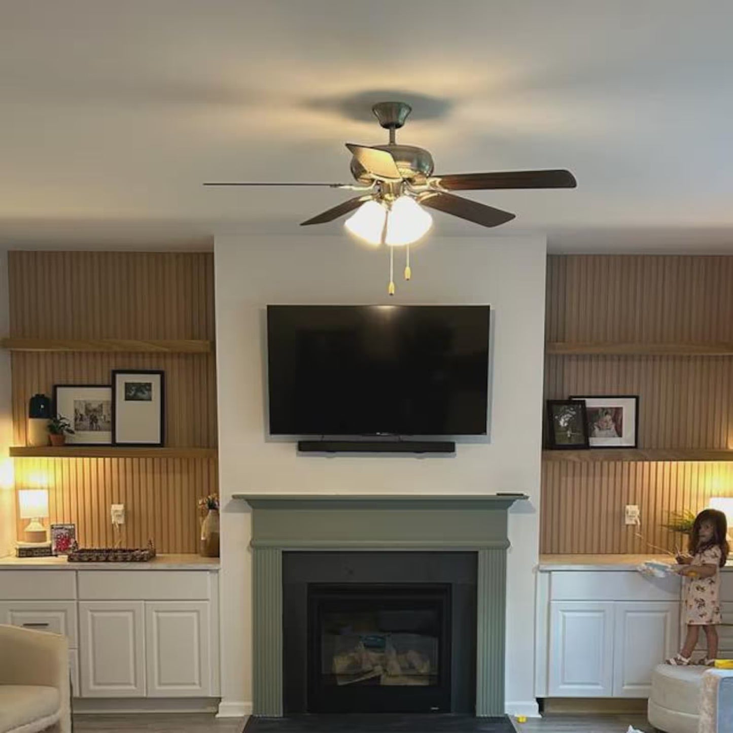 Solid White Oak Floating Shelf: Modern Home Decor, Hidden Metal Bracket